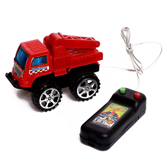 Машина «Стройтехника», на дистанционном управлении, работает от батареек, МИКС