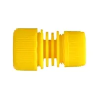 Муфта переходная, для шлангов 1/2" (12 мм) – 3/4" (19 мм), цанговое соединение, ABS-пластик, Greengo