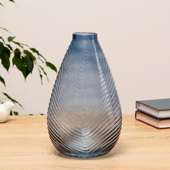 Ваза Ваза "Киркинес" черника Матильда d-5,5см 25,5х15см МИКС