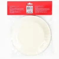 Тарелка С днем рождения, микс нежный 18см 6 шт Тарелка С днем рождения, микс нежный 18см 6 шт