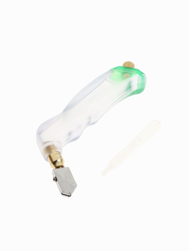 Стеклорез ТУНДРА, масляный, пластиковая прозрачная рукоятка Стеклорез ТУНДРА, масляный, пластиковая прозрачная рукоятка