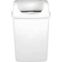 Ведро мусорное Luscan Professional настенное 23л белое 3521W