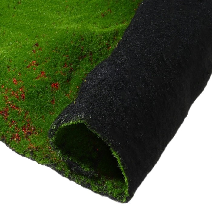 Мох искусственный, декоративный, полотно 1 × 1 м, рельефный, камни, Greengo Мох искусственный, декоративный, полотно 1 × 1 м, рельефный, камни, Greengo