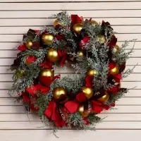 Венок новогодний d=30 см &laquo;Зимнее волшебство. Уютная сказка&raquo;