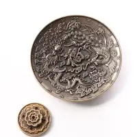 Подставка для благовоний "Дракон и феникс" н-р 2 части 5 отв. d=0,3 3,2х3,2х1 8,7х8,7х1,2 см   10966