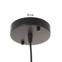 Светильник BayerLux ЭКО &laquo;Кен&raquo; 1&times;40 Вт Е27 черный/коричневый 23&times;23&times;100 см