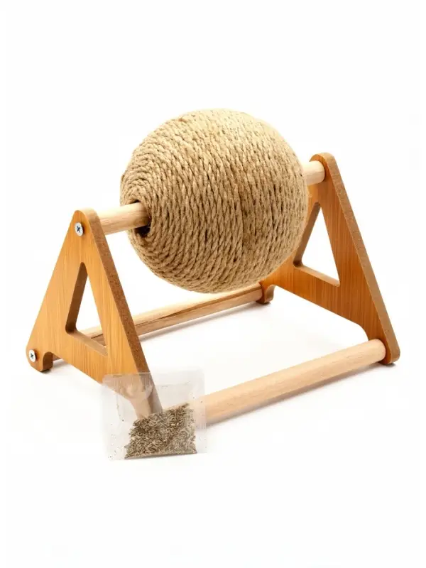 Когтеточка-шар &laquo;Кручу-Шар&raquo;, 20&times;17&times;22 см, на подставке