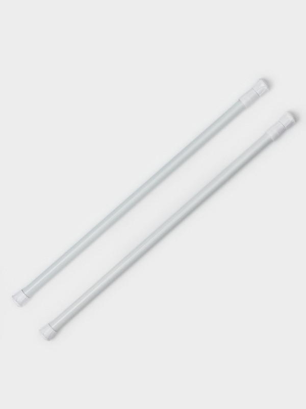 Набор карнизов универсальных, 43-75 см, белый Набор карнизов универсальных, 43-75 см, белый