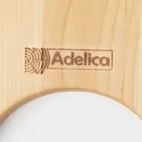 Столик - поднос для вина Adelica, менажница со складными ножками, на 2 персоны, d=32&times;1.8 см, дерево берёза