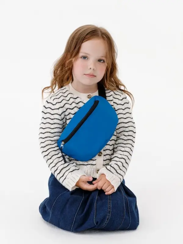 Детская поясная сумка Sonrisa, темно-синяя Детская поясная сумка Sonrisa, темно-синяя