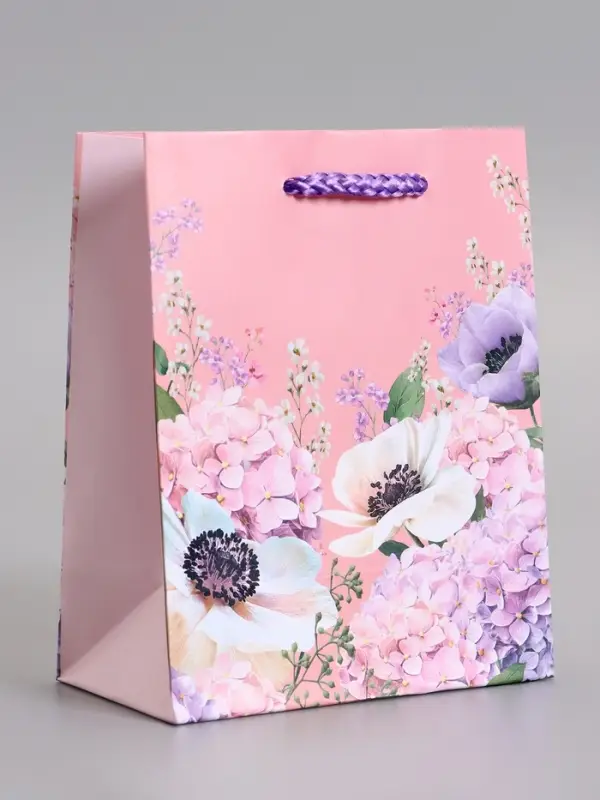 Пакет подарочный ламинированный &laquo;Счастье&raquo;, 11.5&times;14.5&times;6.5 см