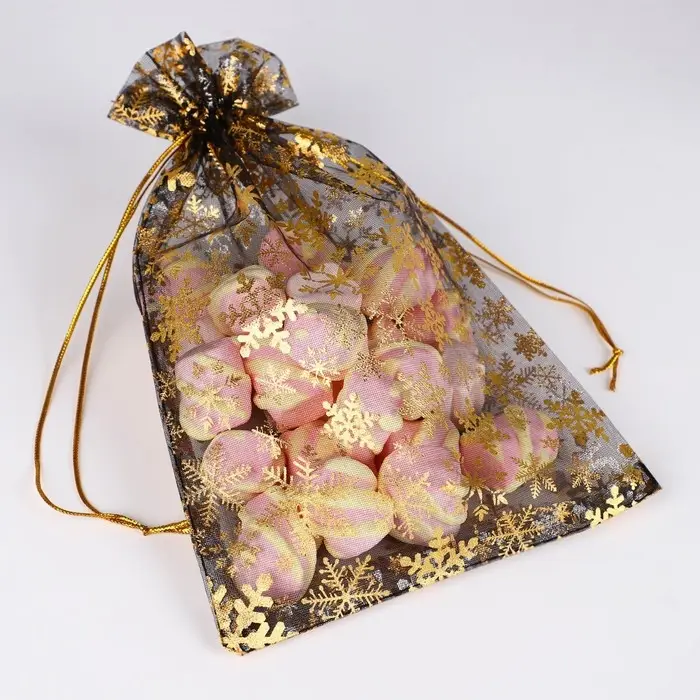 Мешочек подарочный органза «Золото», 16 х 24 см +/- 1.5 см Мешочек подарочный органза «Золото», 16 х 24 см +/- 1.5 см