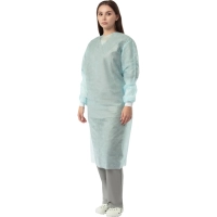 Халат хирург. ЕВРО стер. смс рук на манж дл.120 см пл.25 р-р 52-54  Инмедиз