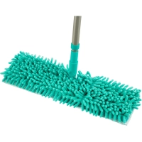 Швабра двухсторонняя д/сух и влажн уборки телескоп ручка 75-130см HD1051AC