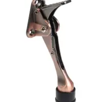 Фиксатор дверной LOCKLAND “козья ножка”, с автоподъемом, цвет медь Фиксатор дверной LOCKLAND “козья ножка”, с автоподъемом, цвет медь