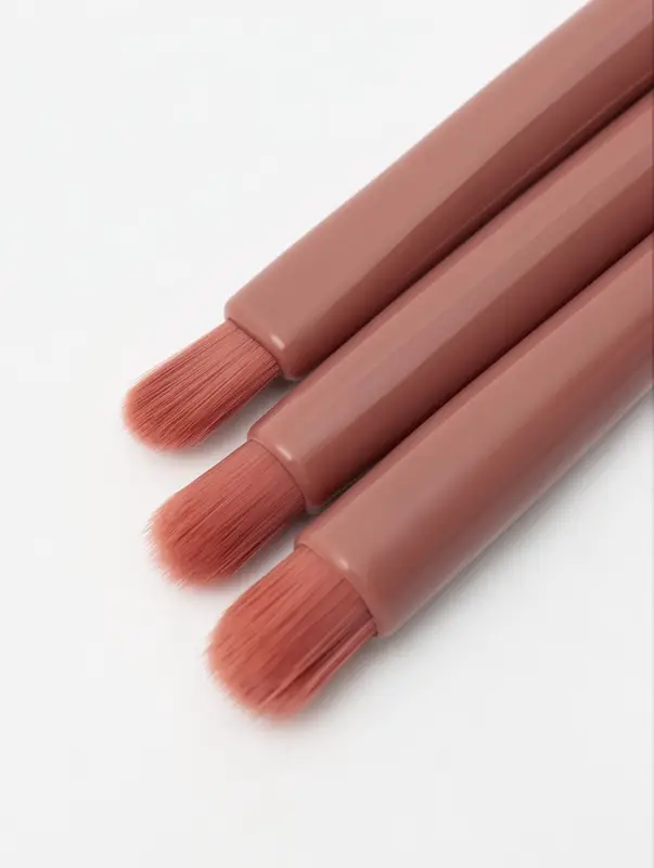 Набор кистей для макияжа PASTEL BLUSH, 5 шт., персиковый