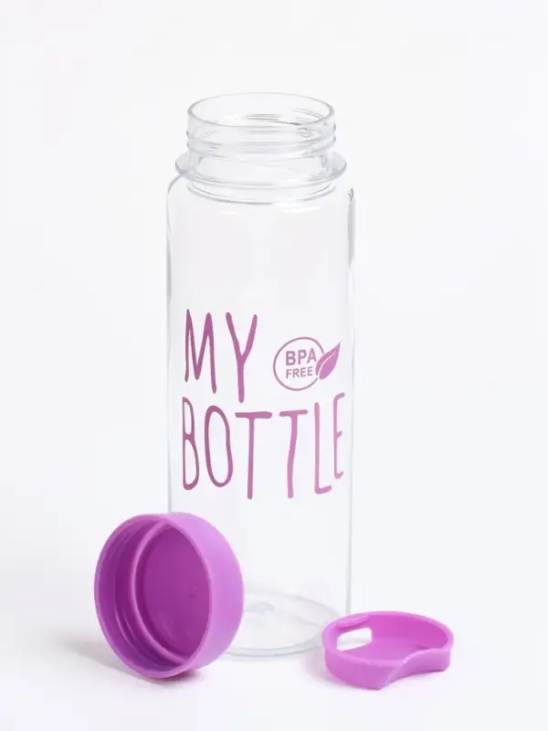 Бутылка для воды My bottle 500 мл, 19.5&times;6 см, МИКС