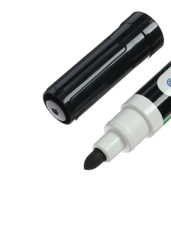 Маркер для доски Centropen 8559, узел 5.0 мм, ширина линии 2.5 мм/1-4.6 мм, спиртовой, чёрный