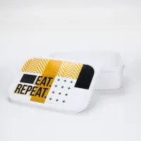 Ланч - бокс прямоугольный &laquo;EAT.REPEAT&raquo;, 1200 мл
