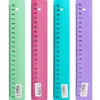 Линейка 20 см Calligrata "Прованс", пластиковая, пастельные цвета, МИКС Линейка 20 см Calligrata "Прованс", пластиковая, пастельные цвета, МИКС