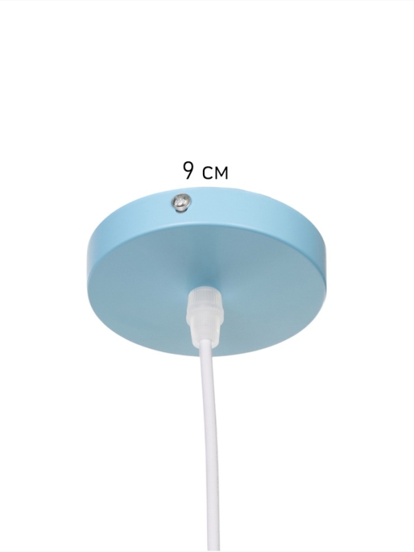 Светильник Robert 1х40Вт Е27 пр-1м небесный 24х24х14см Светильник Robert 1х40Вт Е27 пр-1м небесный 24х24х14см