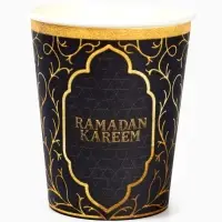 МП Набор бумажной посуды &laquo;Ramadan&raquo;, синий, 12 персон