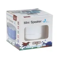 Портативная колонка Luazon LAB-05, 3 Вт, 520 мАч, Bluetooth, USB, microSD, microUSB, серебристый