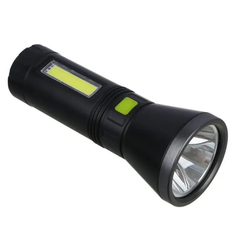 Фонарь ручной тм ЕРМАК, LED+COB, 4 режима, 1200мАч, 5,8х14,8см