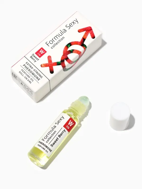 Парфюмерное масло женское с феромонами Formula Sexy Collection Sweet Berry W119, 8 мл