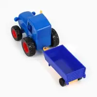 Игрушка трактор с телегой