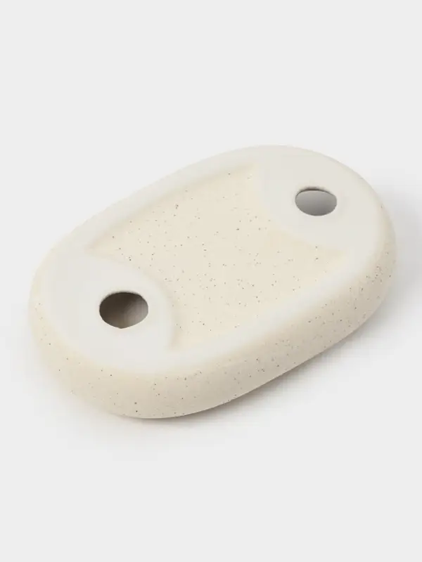 Набор для ванной Набор для ванной "Полосы", 4 предмета (мыльница, дозатор для мыла, 2 стакана), цвет бежевый 108811