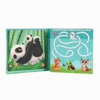 Магнитные пазлы для малышей &laquo;Мамы и малыши&raquo;, книга 3 в 1, Крошка Я