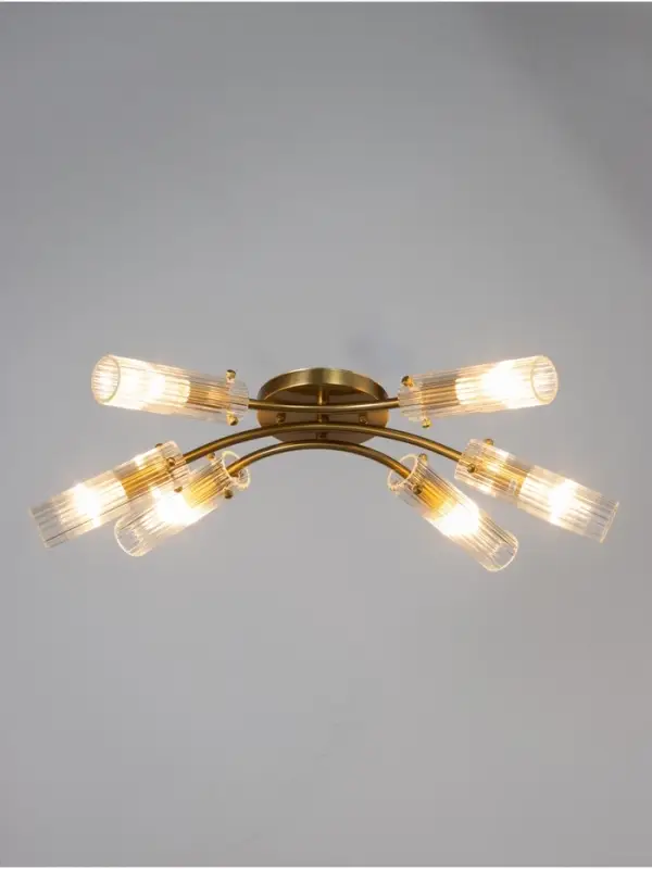 Люстра &laquo;Рико&raquo; 6&times;40 Вт Е27 бронза 60&times;40&times;20 см