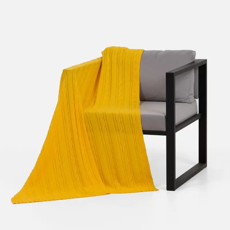 Плед Remitti, желтый Плед Remitti, желтый