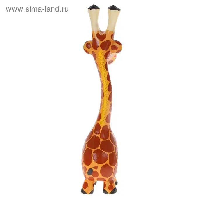 Сувенир дерево "Жираф-толстячок" 50х16х10 см Сувенир дерево "Жираф-толстячок" 50х16х10 см
