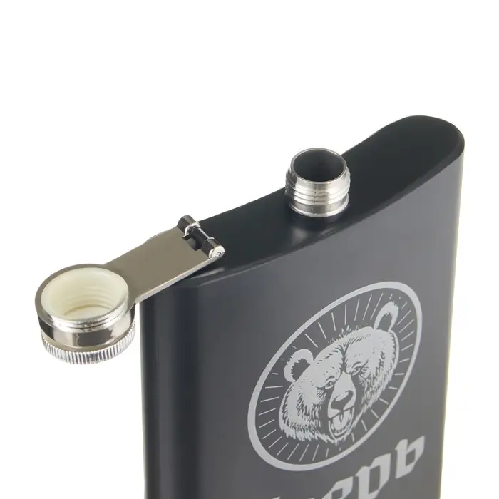 Фляжка &laquo;Егерь&raquo;, нержавеющая сталь, 240 мл, 8 oz