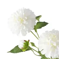 Цветы искусственные &laquo;Хризантема Бранхил черри&raquo;, d=9 см, h=49 см, белые