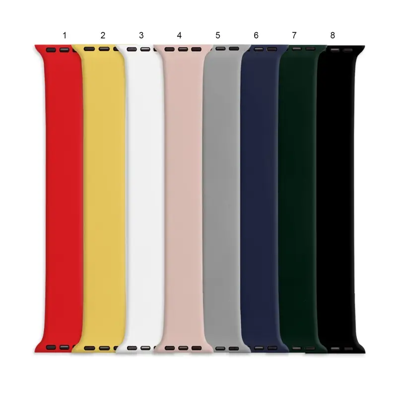 Монобраслет для Apl watch силиконовый 42/44/45/45/49mm (159mm)