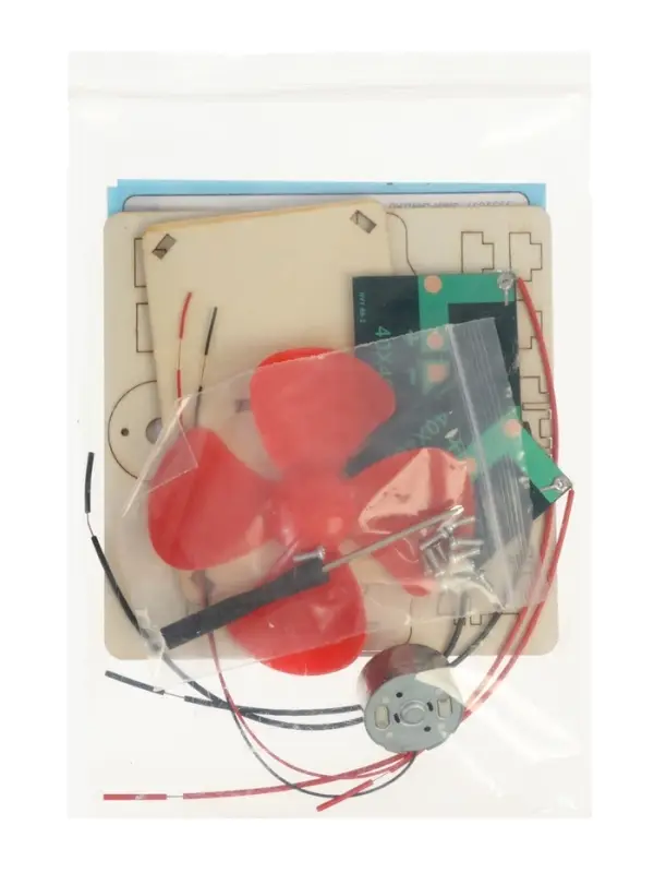 Конструктор электронный &laquo;Солнечный ветряк&raquo;, работает от солнечной батареи