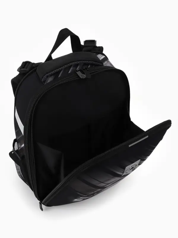 Рюкзак школьный для девочки &laquo;Скорость&raquo;, Stavia, эргономичная спинка, 30&times;16&times;38 см, чёрный