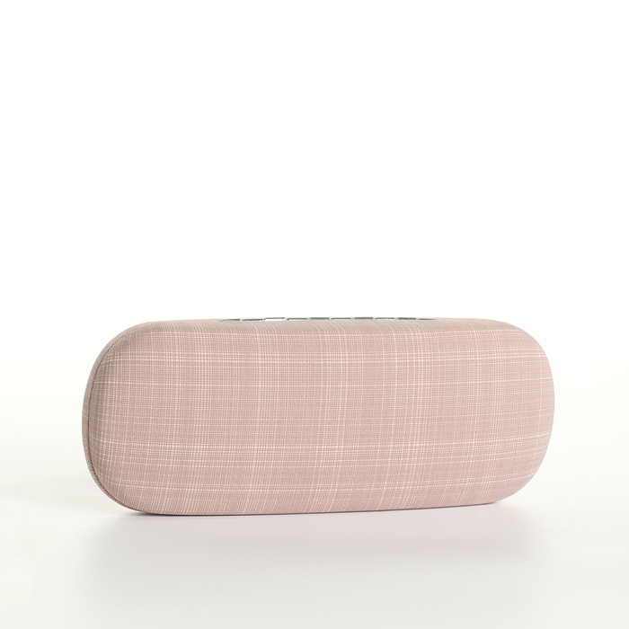 Футляр для очков на хлопушке, длина 16 см, цвет розовый Футляр для очков на хлопушке, длина 16 см, цвет розовый