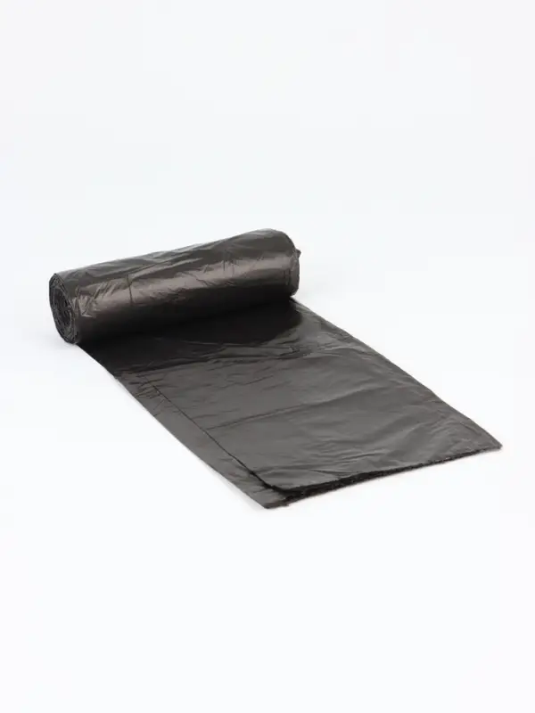 Мешки для мусора 120л, ПНД, толщина 15 мкм, 10 шт в рулоне, цвет черный Мешки для мусора 120л, ПНД, толщина 15 мкм, 10 шт в рулоне, цвет черный