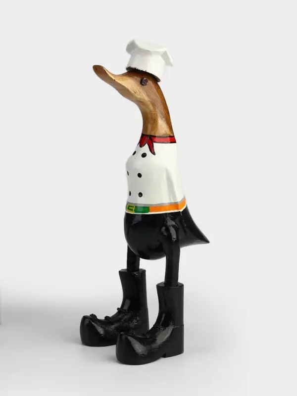 Сувенир &laquo;Утка Повар&raquo;, 13&times;9&times;27 см, дерево