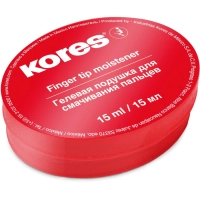 Подушка для смачивания пальцев гелевая KORES 15мл 32616