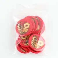 Значок закатной на День Победы &laquo;9 мая гвозика&raquo;, d = 5,6 см