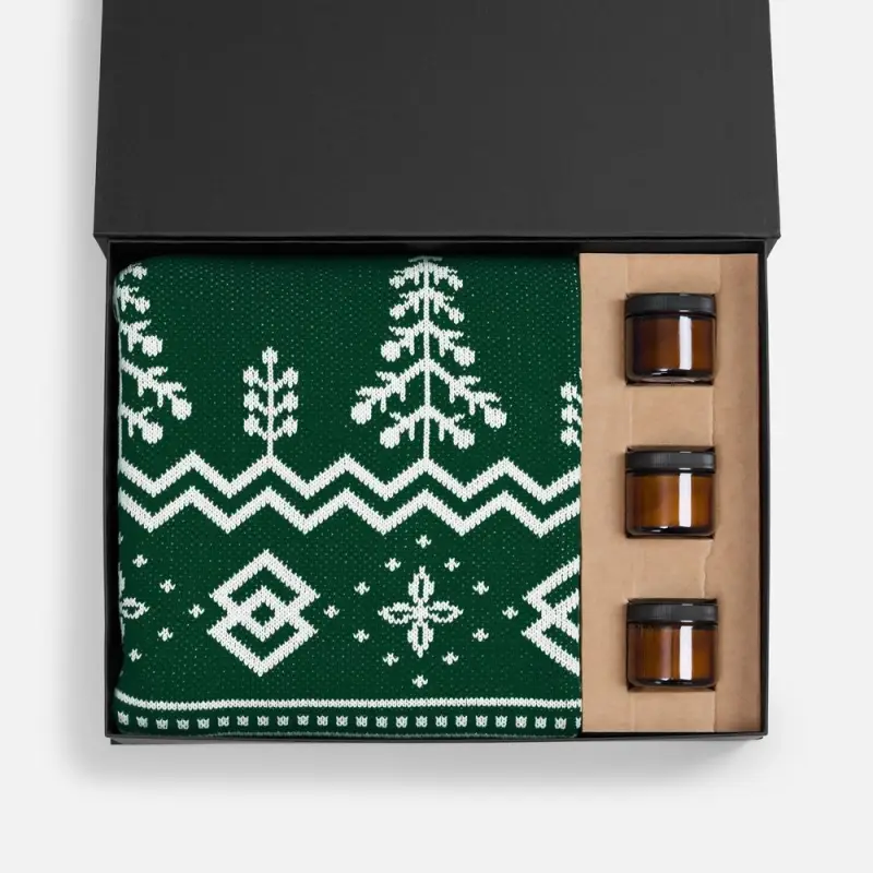 Набор Candleflakes, зеленый