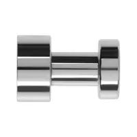 Крючки мебельные CAPPIO TKD033, однорожковый, цвет хром, набор 2 шт