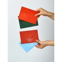 Конверты подарочные, набор 16 шт. &laquo;С Новым Годом!&raquo;, 11&times;16 см