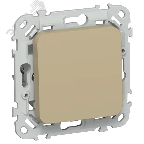 FLITE Выключатель 1-клавишный 10А ВС11-1-0-ФлХ хаки IEK