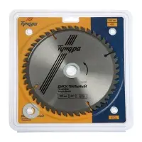 Диск пильный по дереву ТУНДРА, точный рез, 190&times;32 мм (кольца на 22.20.16), 48 зубьев
